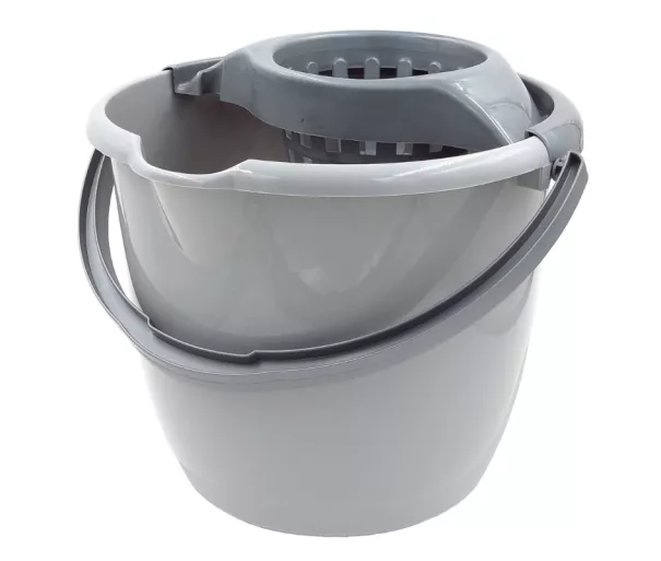 Round bucket 12L with push button