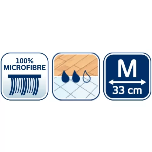 LEIFLEIFHEIT Replacement cloth Clean & Compact M microfibre