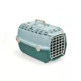 Transport cage Horizon 1 with plastic door 48x32x30cm light green/green