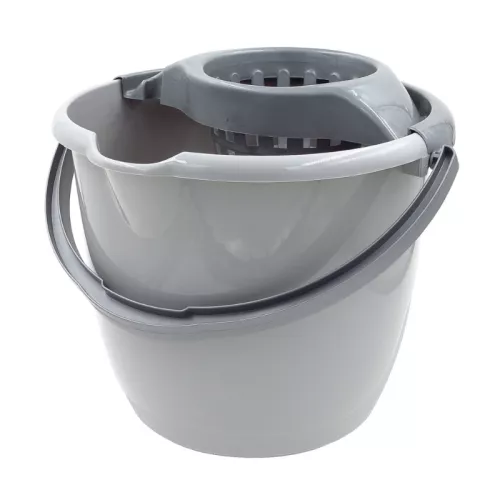 Spainis apaļš 12L ar nospiežamo un metāla rokturi