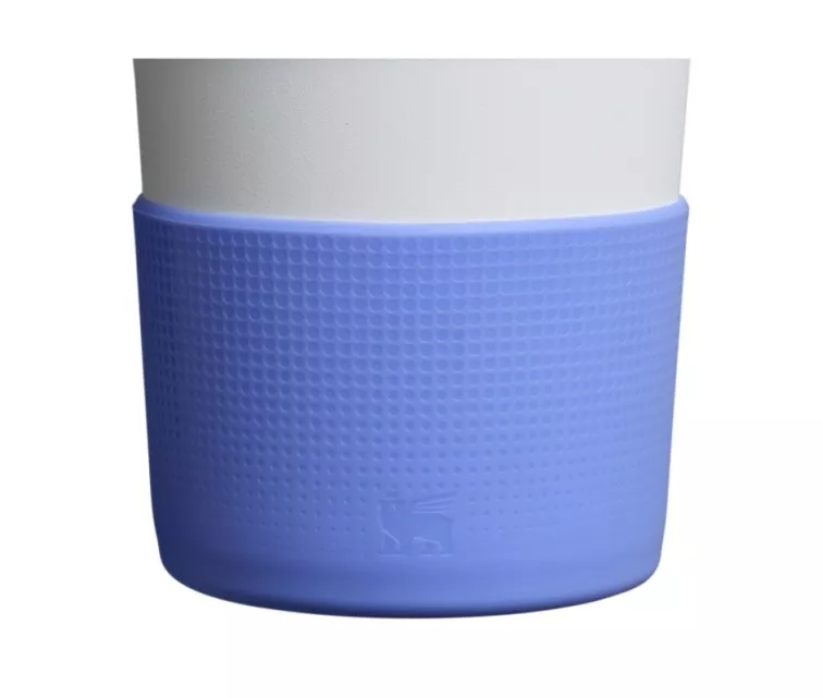 Комплект из 2 защитных чехлов и крышек с трубочкой для термокружек 0,89 л/0,6 л The Quencher Boot + Straw Topper, цвет гортензия синяя