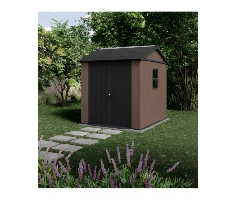 Garden shed Newton Plus 7x7.5 brown