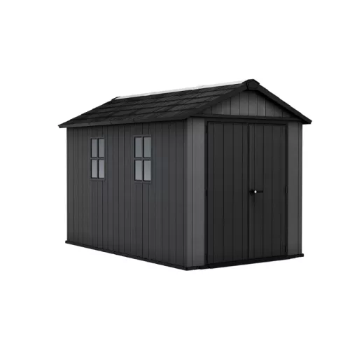 Dārza šķūnis Newton Plus 9x7,5 pelēks