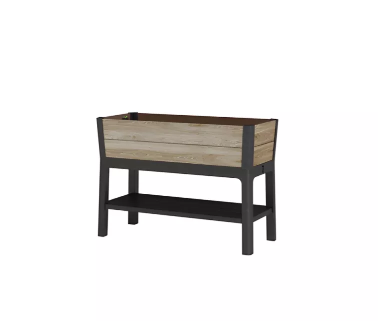 Flower pot Deco Elevated Garden Bed 48L Ashwood