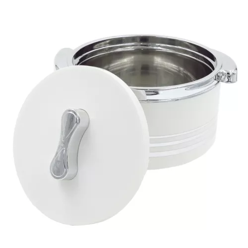 Thermos 2.5L white/chrome