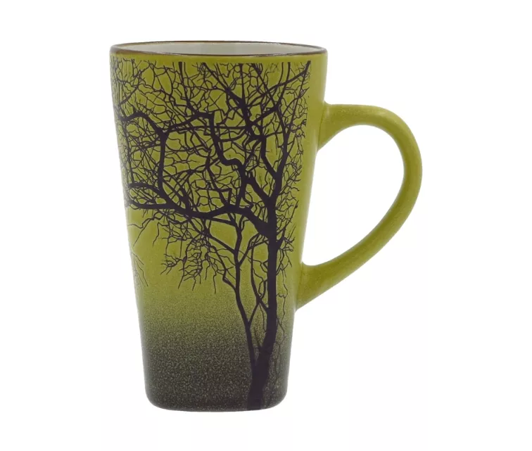 Krūze "Tree" 450ml dzeltena