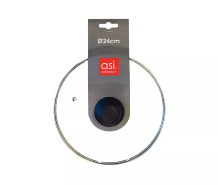 Stiklinis dangtis Ø24cm