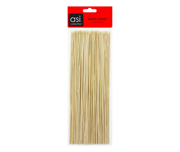 Bambusest grillvardad 50 tk, 25 cm, Ø2,5 cm