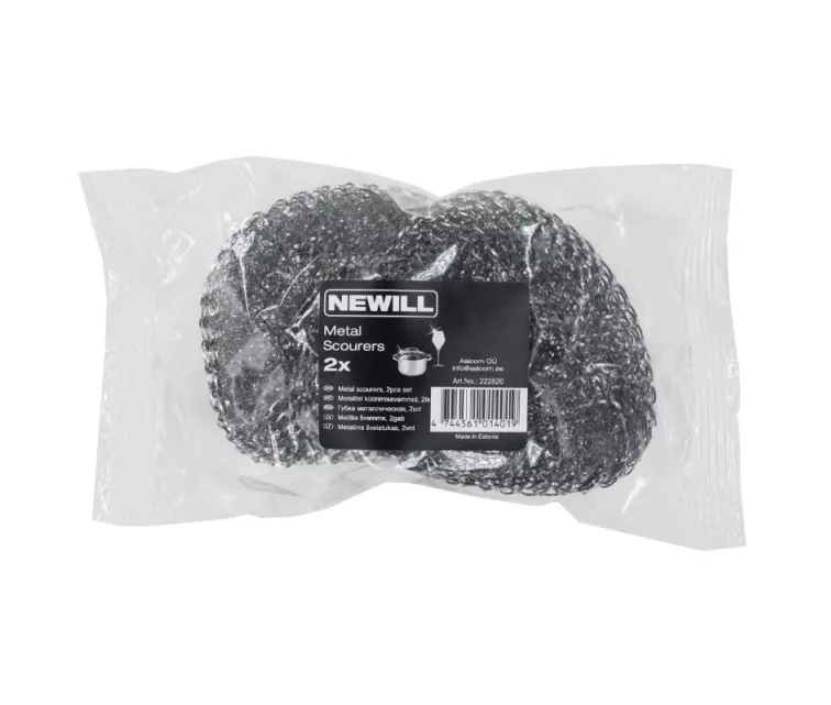 Metalinis plaktuvas indams valyti, 2 vnt.