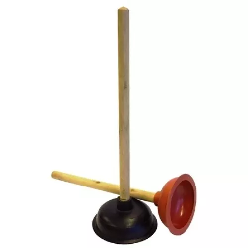 Bантуз для раковин, черный/kрасный