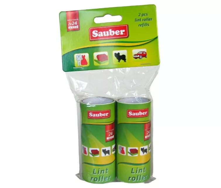 Резервные ролики для удаления пыли 24 листа 2шт.