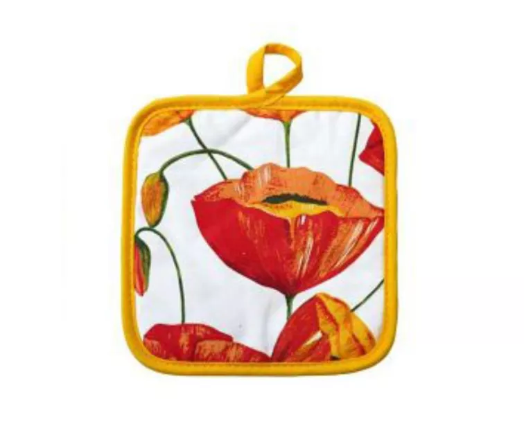 Karščiui atsparus padėkliukas su aguonomis