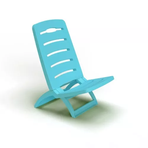 Садовый стул Sandy 37,5x55x65 см, ассорти, светло-голубой/зеленый/розовый/оранжевый