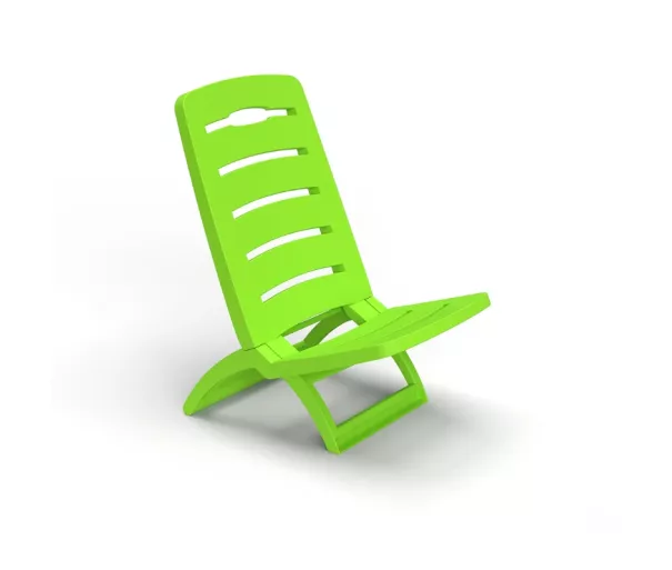 Garden chair Sandy 37.5x55x65cm green
