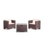 Garden furniture set Set Colorado 2 brown