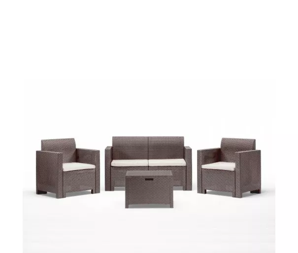 Garden furniture set Set Nebraska 2 beige