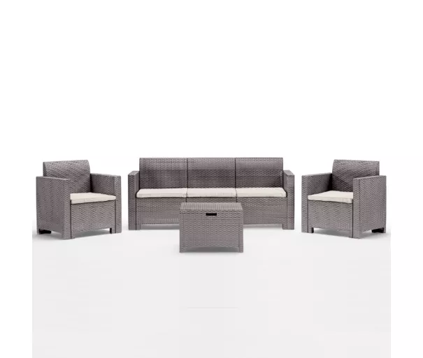 Garden furniture set Set Nebraska 3 beige