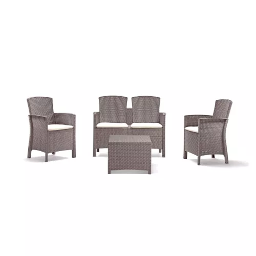 Dārza mēbeļu komplekts Set Lido 2 Storage bēšs