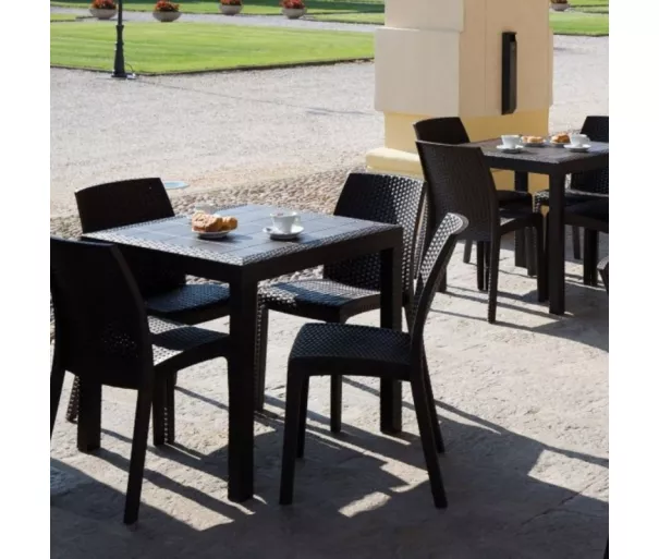 Garden table Dallas grey