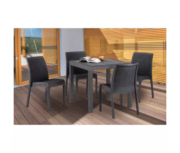 Garden table Dallas grey