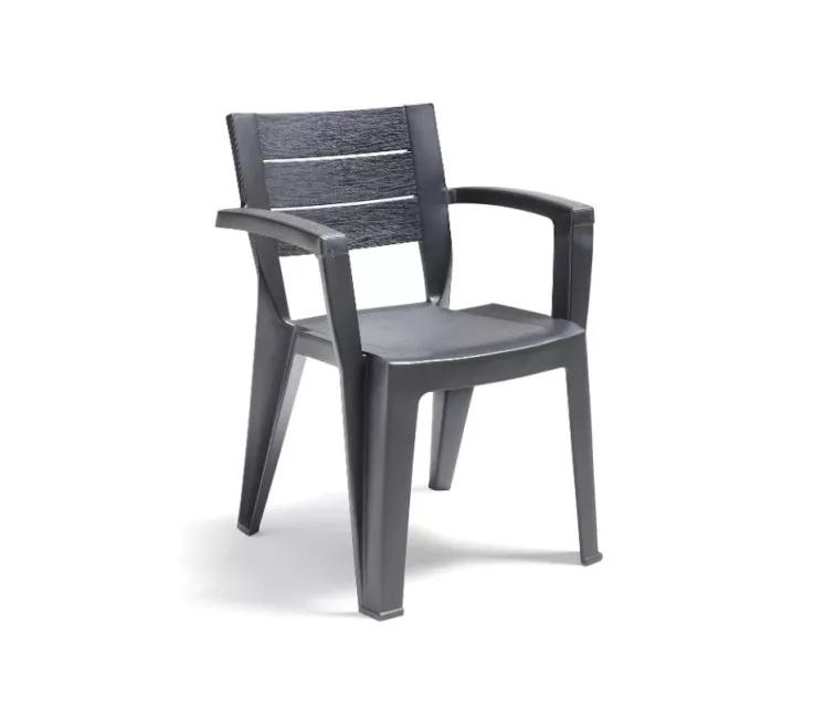 Dārza krēsls Emma melns