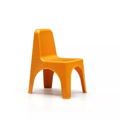 Vaikiška kėdutė Mida oranžinė