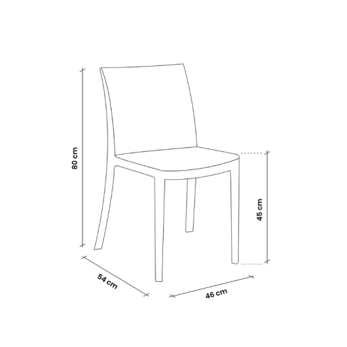 Dārza krēsls Volga zaļš