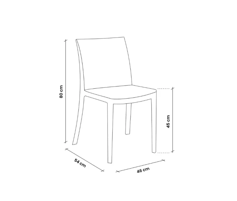 Dārza krēsls Volga zaļš