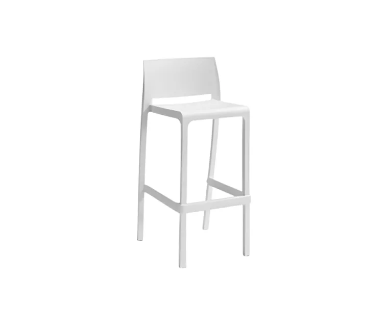 Sodo baro kėdė „Volga Stool 65“, 50x49x89cm, balta
