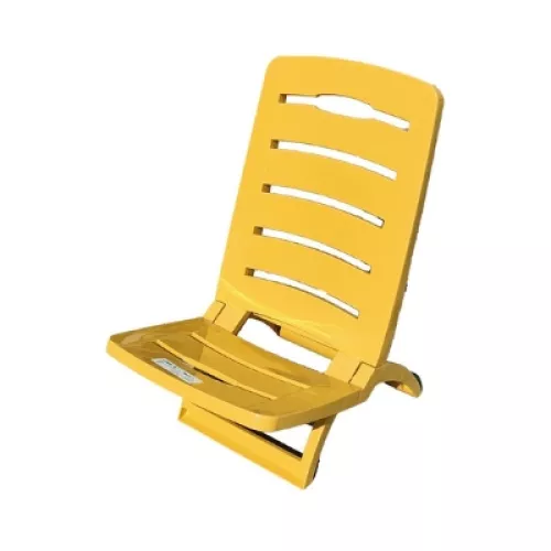 Dārza krēsls Sandy 37,5x55x65cm dzeltens