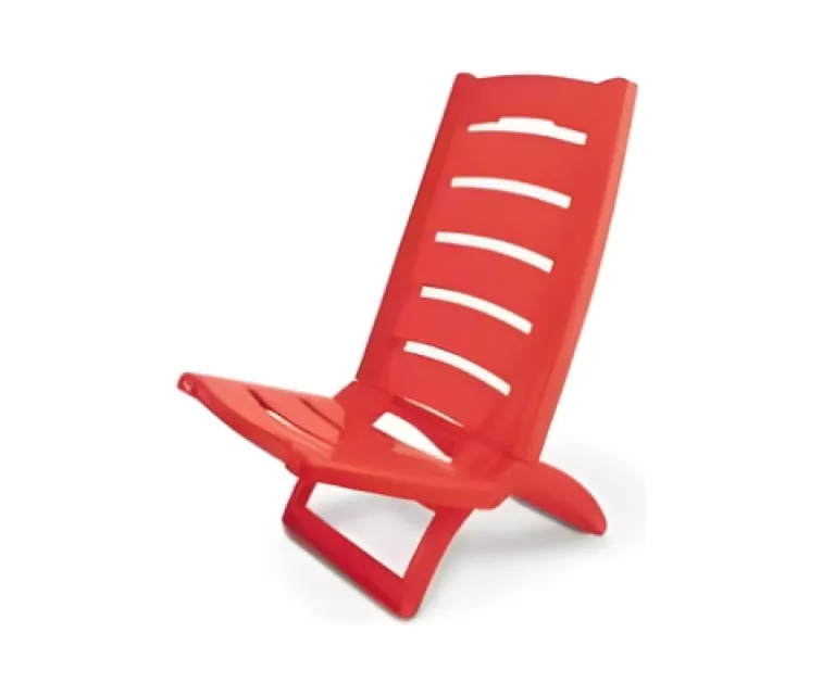 Dārza krēsls Sandy 37,5x55x65cm sarkans