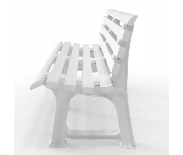 Dārza sols Olimpia 150x53x77cm balts