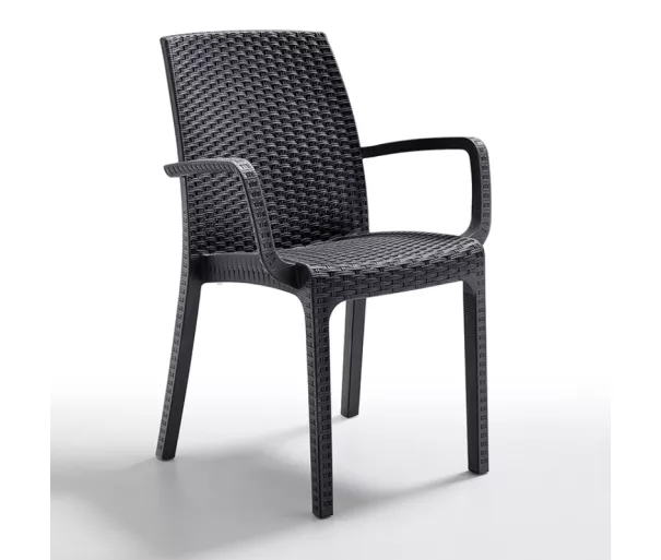 Garden chair Indiana grey