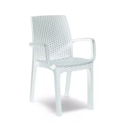 Dārza krēsls Verona Armchair balts