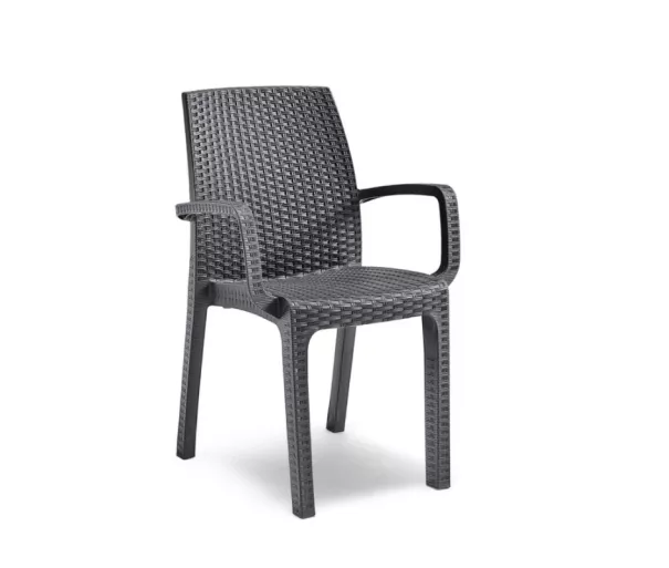 Garden chair Verona Armchair black