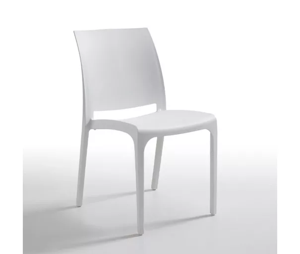 Garden chair Volga white