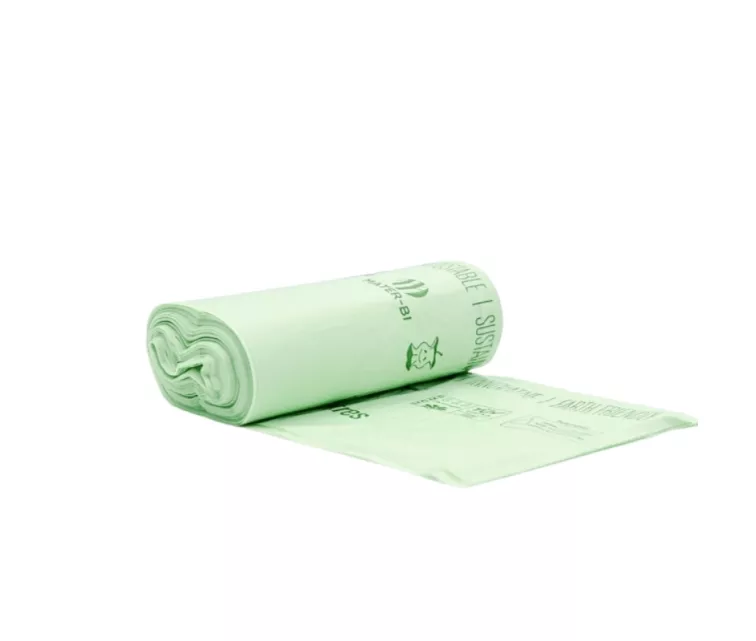 Atkritumu maisi kompostējami BioBag 10L (25 gab. rullī) 15mkr. 42x45cm zaļi