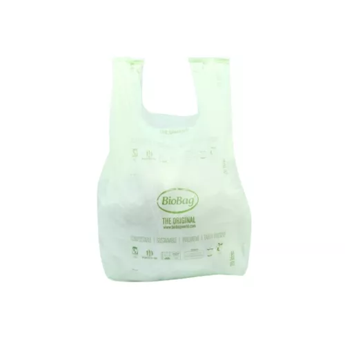Kompostuojami šiukšlių maišai BioBag 20L (25 vnt. ritinėlyje) 15mkr. 42x54cm žali 