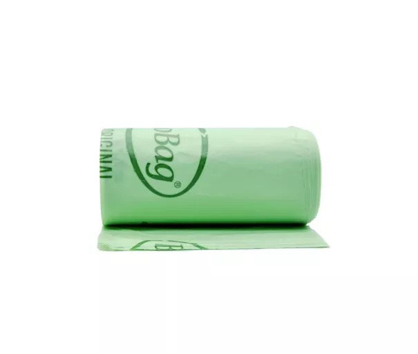 Kompostuojami šiukšlių maišai BioBag 80L Superline (20 vnt. ritinėlyje) 23mkr. 68x91cm žali