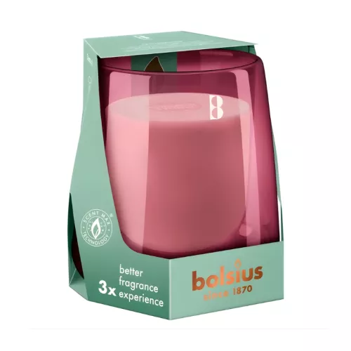 Bolsius CleanLight stardikomplekt sisaldab klaasist küünlalaternat ja täidetavat lõhnaküünalt "Küpress ja merevaik".