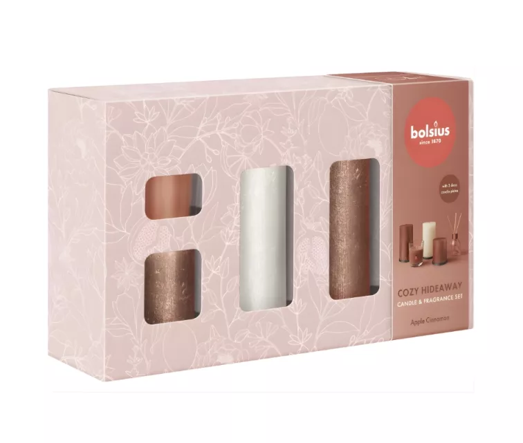 Dāvanu komplekts Cozy Hideaway apple cinnamon