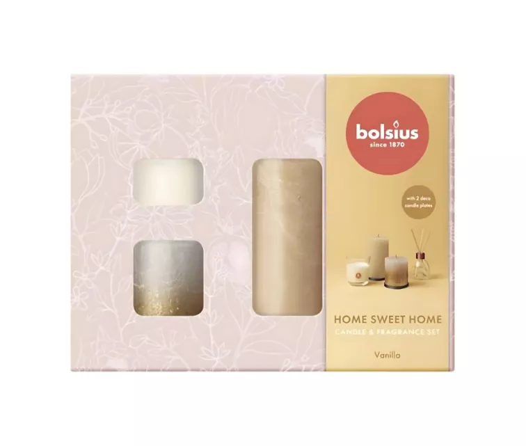 Dāvanu komplekts Home Sweet Home vanilla