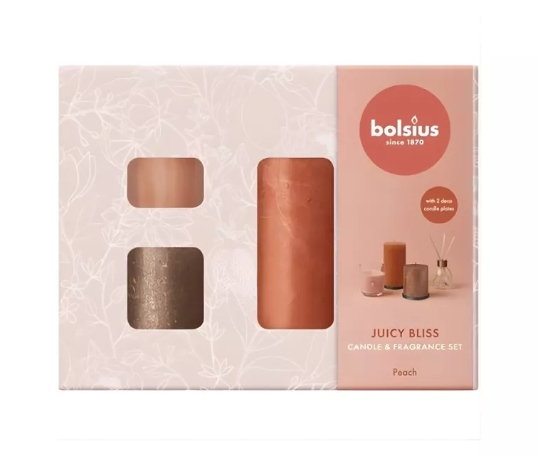 Dāvanu komplekts Home Sweet Home peach