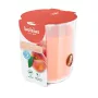 Candle scented glass True Scents Ø97x85mm peach