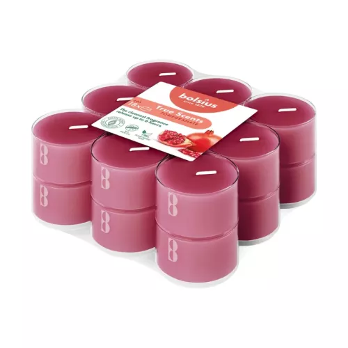 Tealights aroma. 18 pcs.True Scents pomegranate