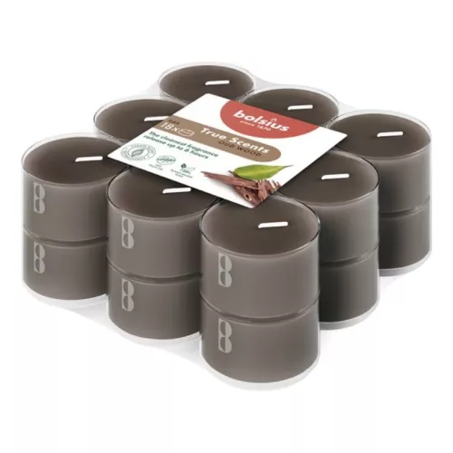 Tealights aroma. 18 pcs.True Scents oud wood
