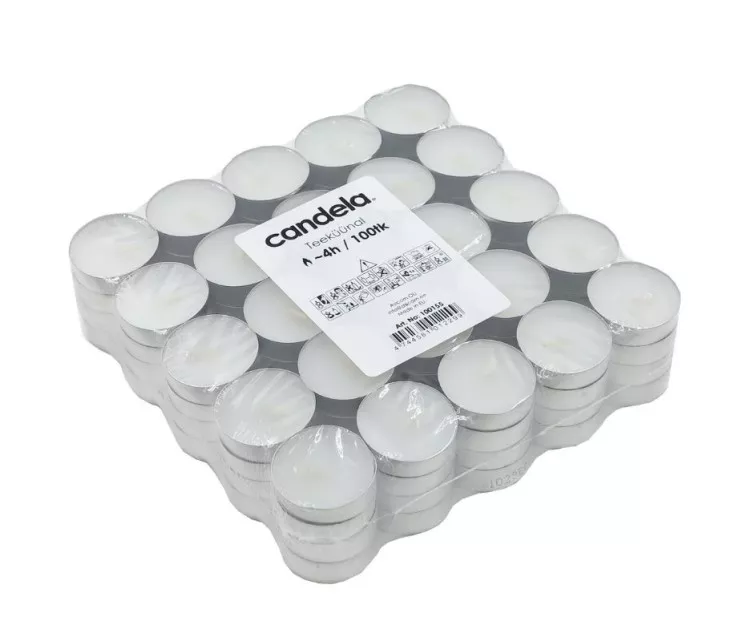 Tējas sveces 100 gab.