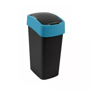 Atkritumu spainis Flip Bin 45L melns/zils