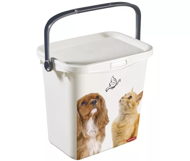 Dėžutė su dangteliu ir rankena Multiboxx 6L 26x20x24cm Cat&Dog