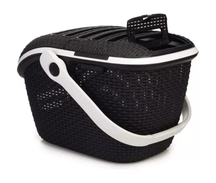 Ящик для перевозки домашних животных 51x38x33см серый